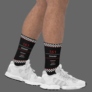 161 Terrace Socks Checkerboard – Detail Muster – 161.sharp