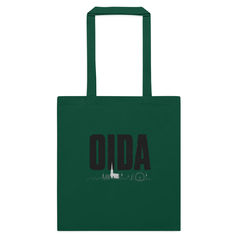 OIDA – Stofftasche | Fun Kollektion – Grün – Vorderseite – FiAMi Fun