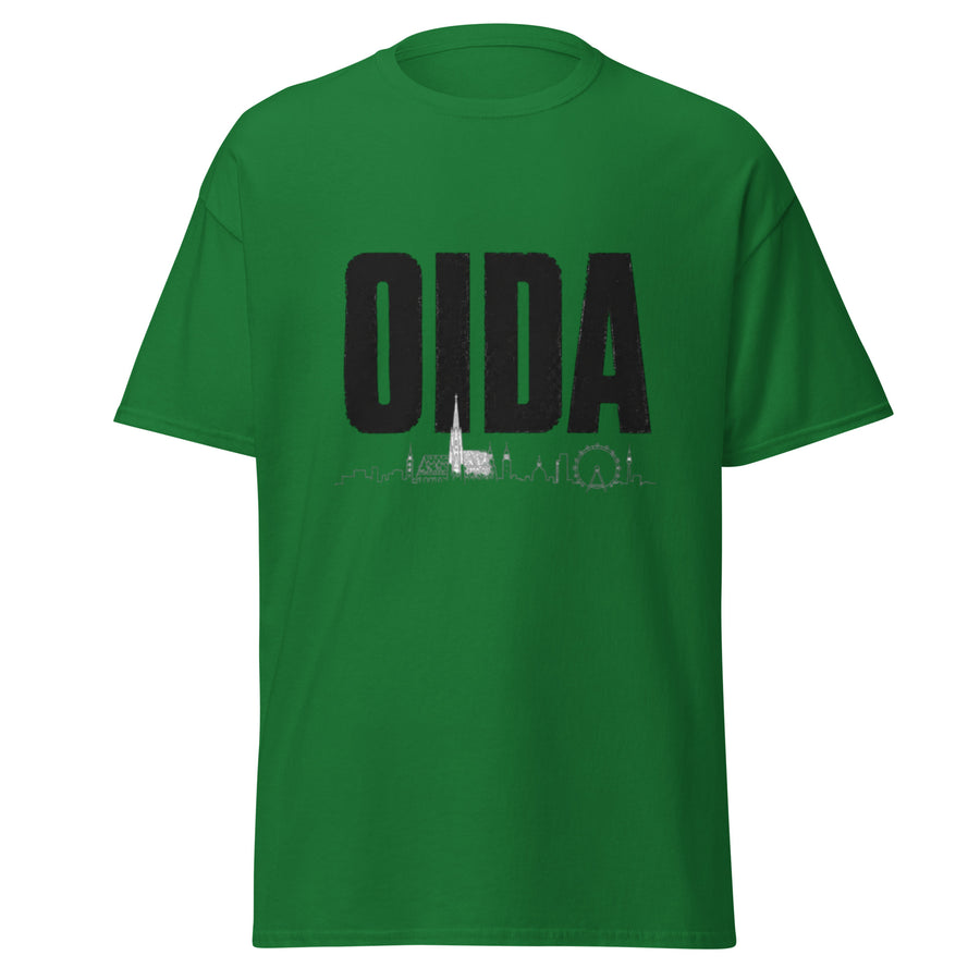 OIDA T-Shirt – Grün – Vorderseite – FiAMi Fun