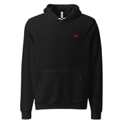 161.SHARP Heritage Hoodie – Vorderansicht schwarz – 161.sharp